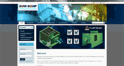 Desktop Screenshot of euroequip.es